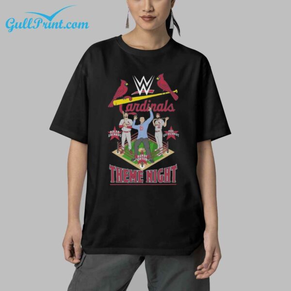 2024 Cardinals WWE Night Shirt Giveaway 5