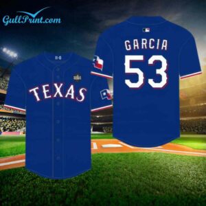 2024 Rangers Adolis Garcia Replica Postseason Jersey Giveaway 1