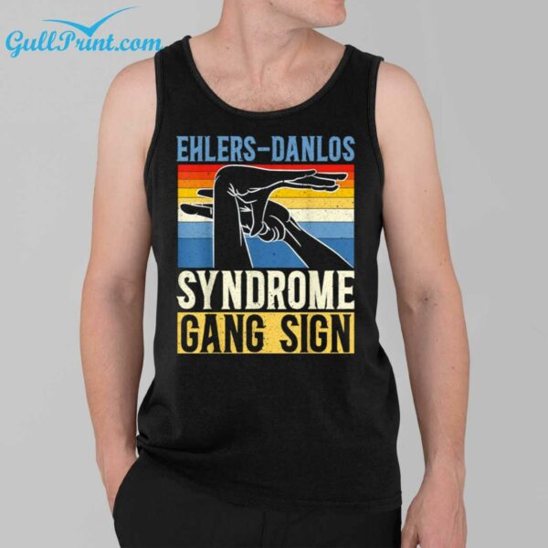 Ehlers Danlos Syndrome Gang Sign Hand Shirt 2