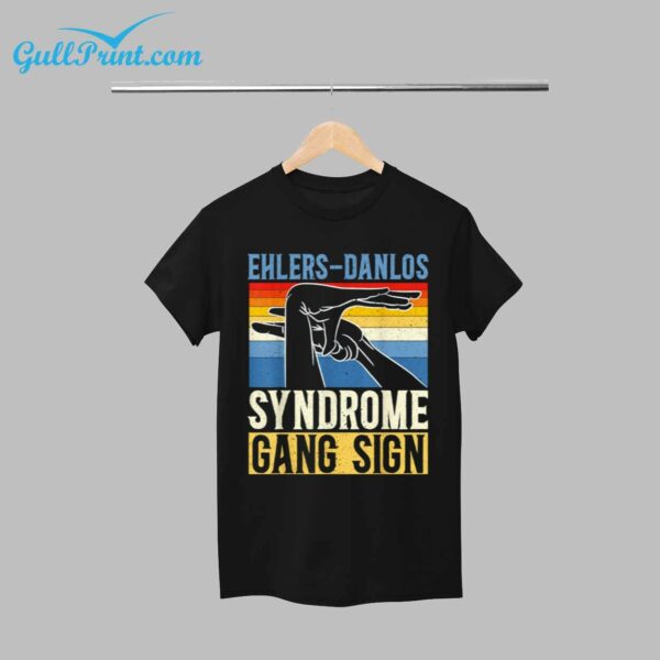 Ehlers Danlos Syndrome Gang Sign Hand Shirt 5