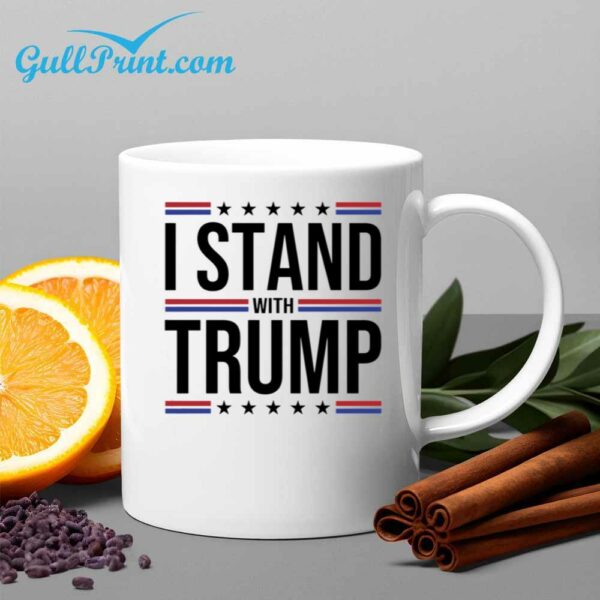 I Stand With Trump Mug 1