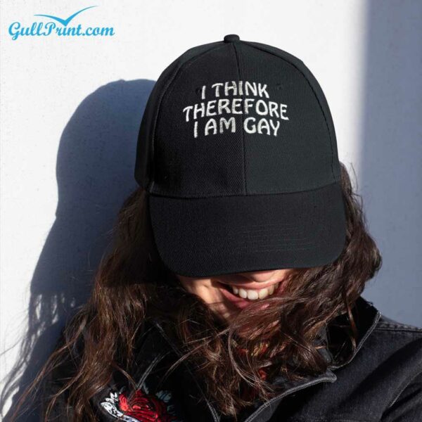 I Think Therefore I Am Gay Hat 2