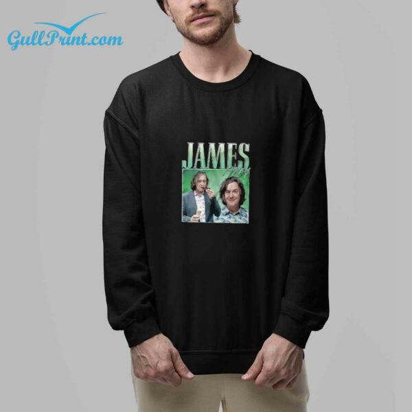 James May Retro Collage T Shirt 1