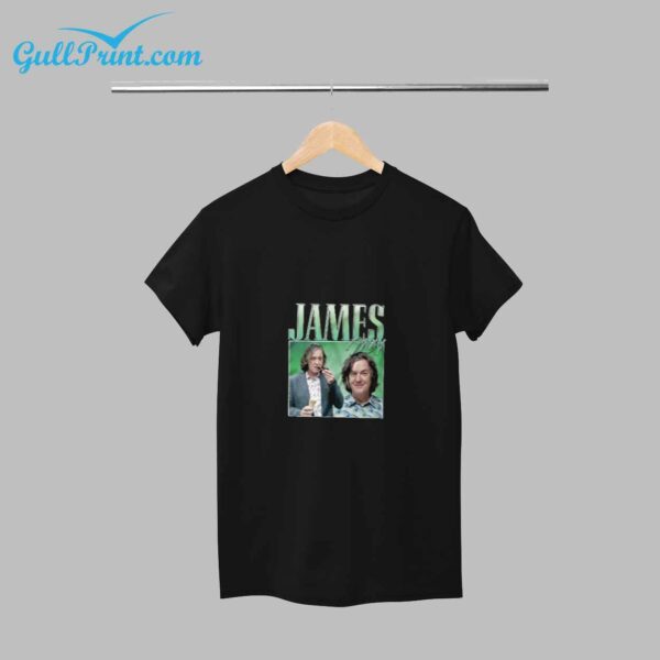 James May Retro Collage T Shirt 5