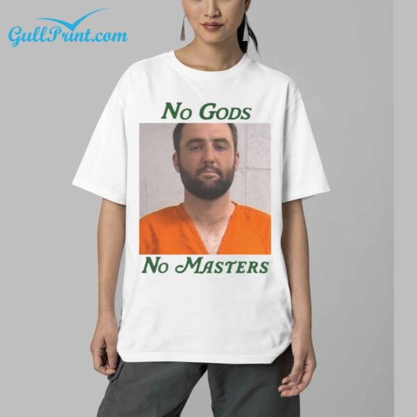 Scottie Scheffler No Gods No Masters Shirt 4