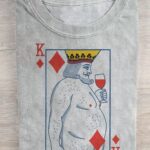 Solitaire K Bob beer belly t-shirt
