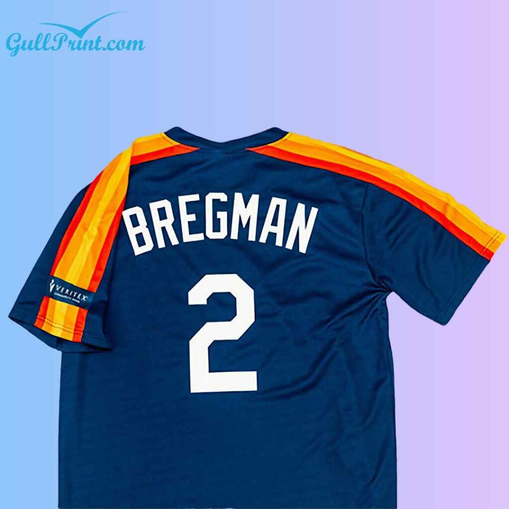 2024 Alex Bregman Navy Rainbow Throwback Jersey Giveaway 1