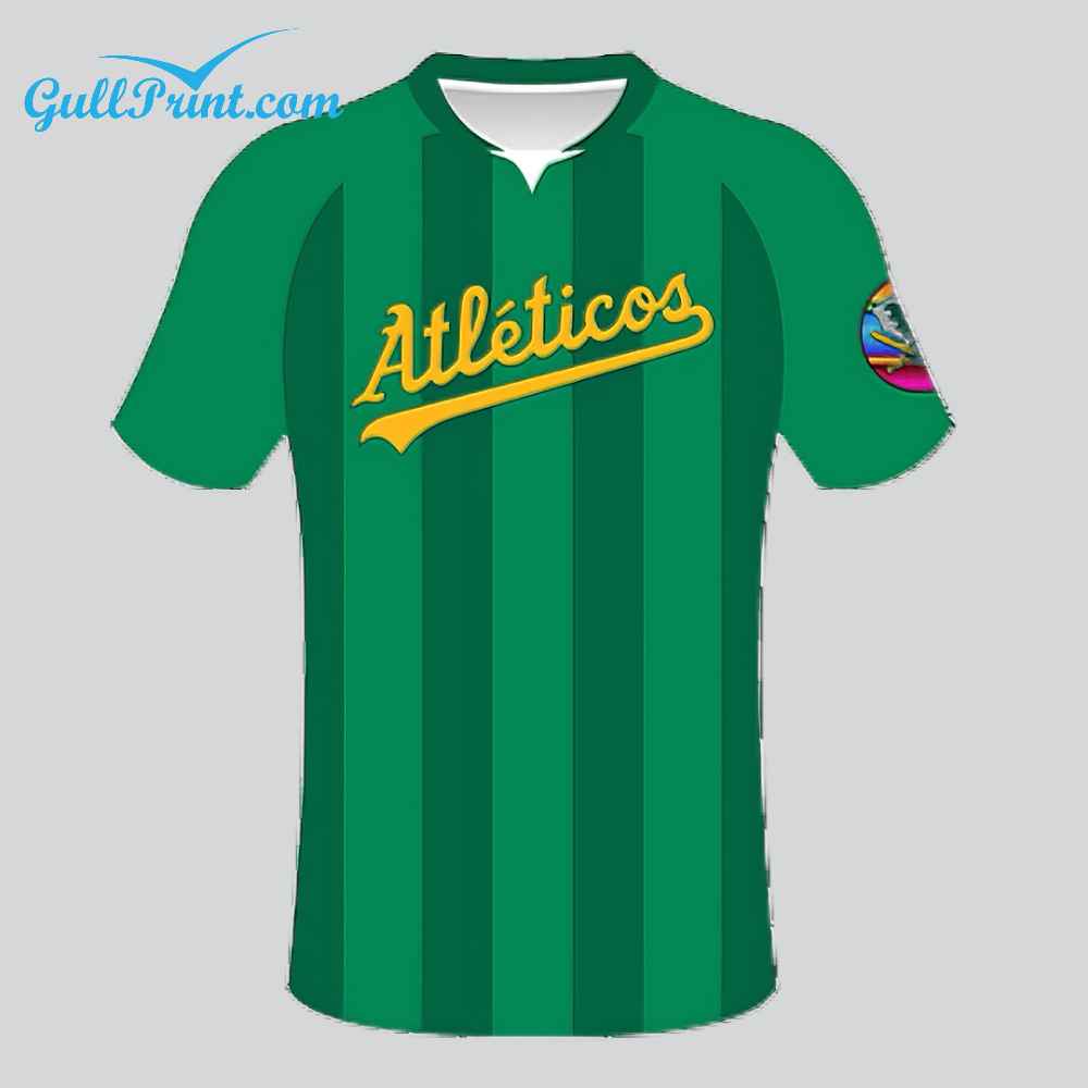 2024 Athletics Latin and Hispanic Heritage Footbal Jersey Giveaway 1