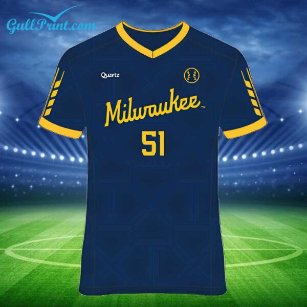 2024 Brewers Freddy Peralta Soccer Jersey Giveaway