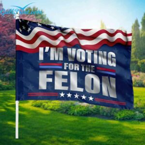 2024 Im Voting For The Felon Flag