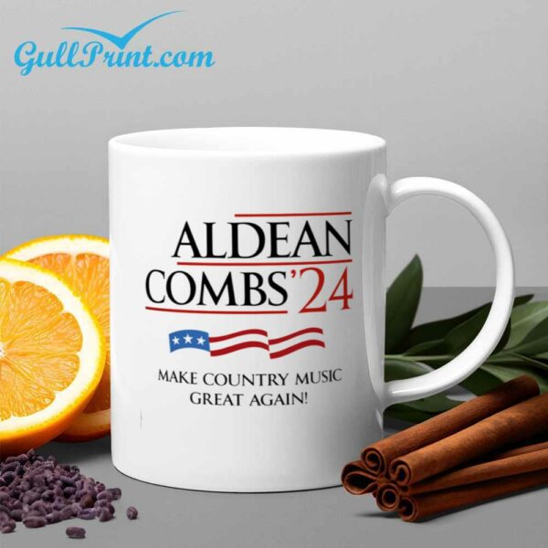 Aldean Combs 2024 Make Country Music Great Again Mug
