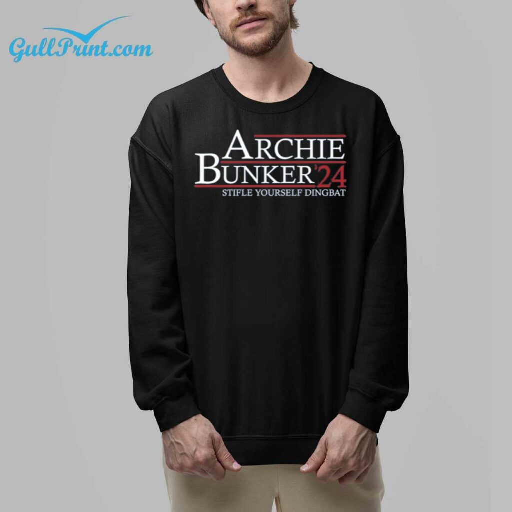 Archie Bunker 24 Stifle Yourself Dingbat Shirt 32
