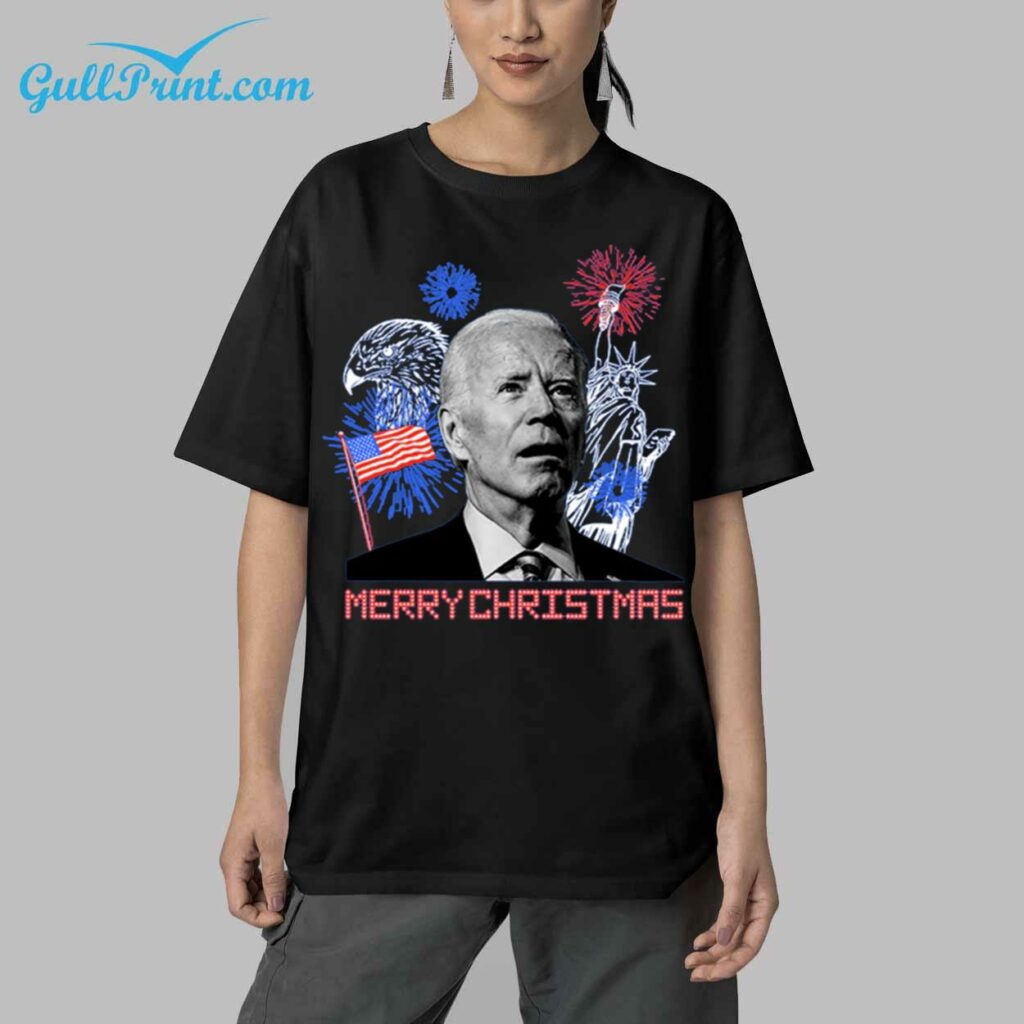 Biden Merry Christmas in July Shirt 5