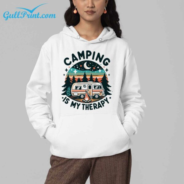 Camping Is My Therapy Shirt 4