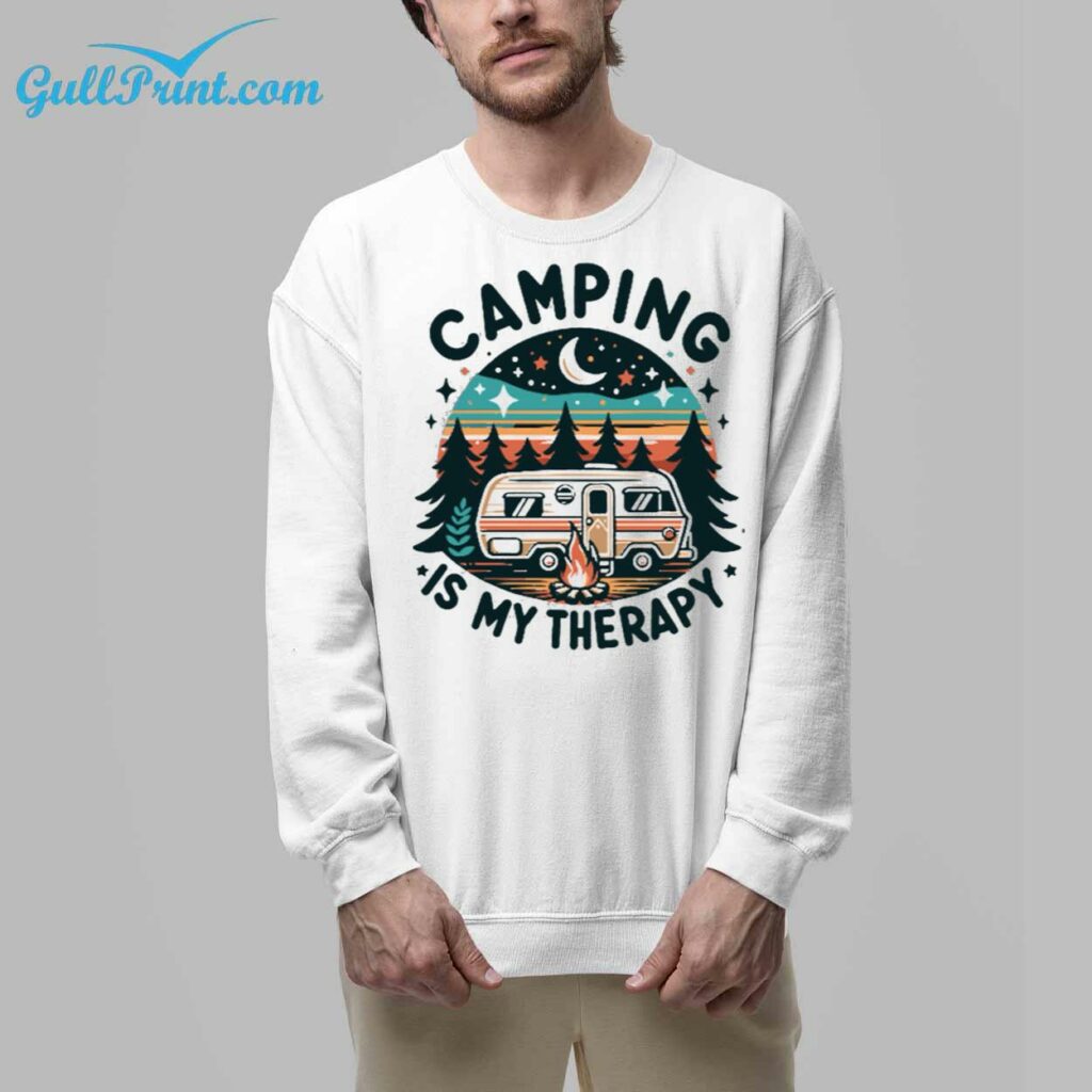 Camping Is My Therapy Shirt 7