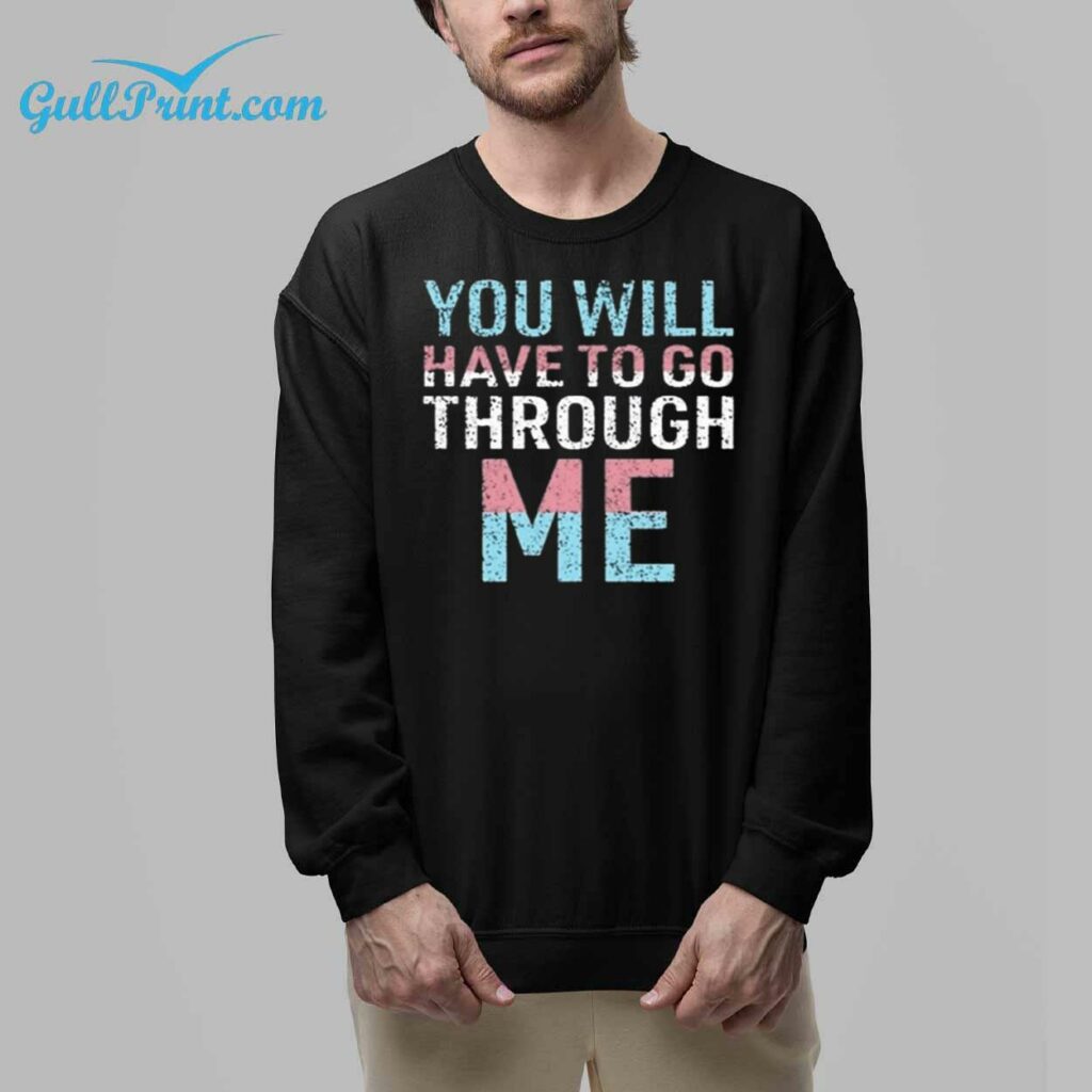 David Tennant You Will Have To Go Through Me Shirt 9