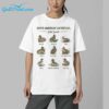 Ducks North American Waterfowl Field Guide Shirt