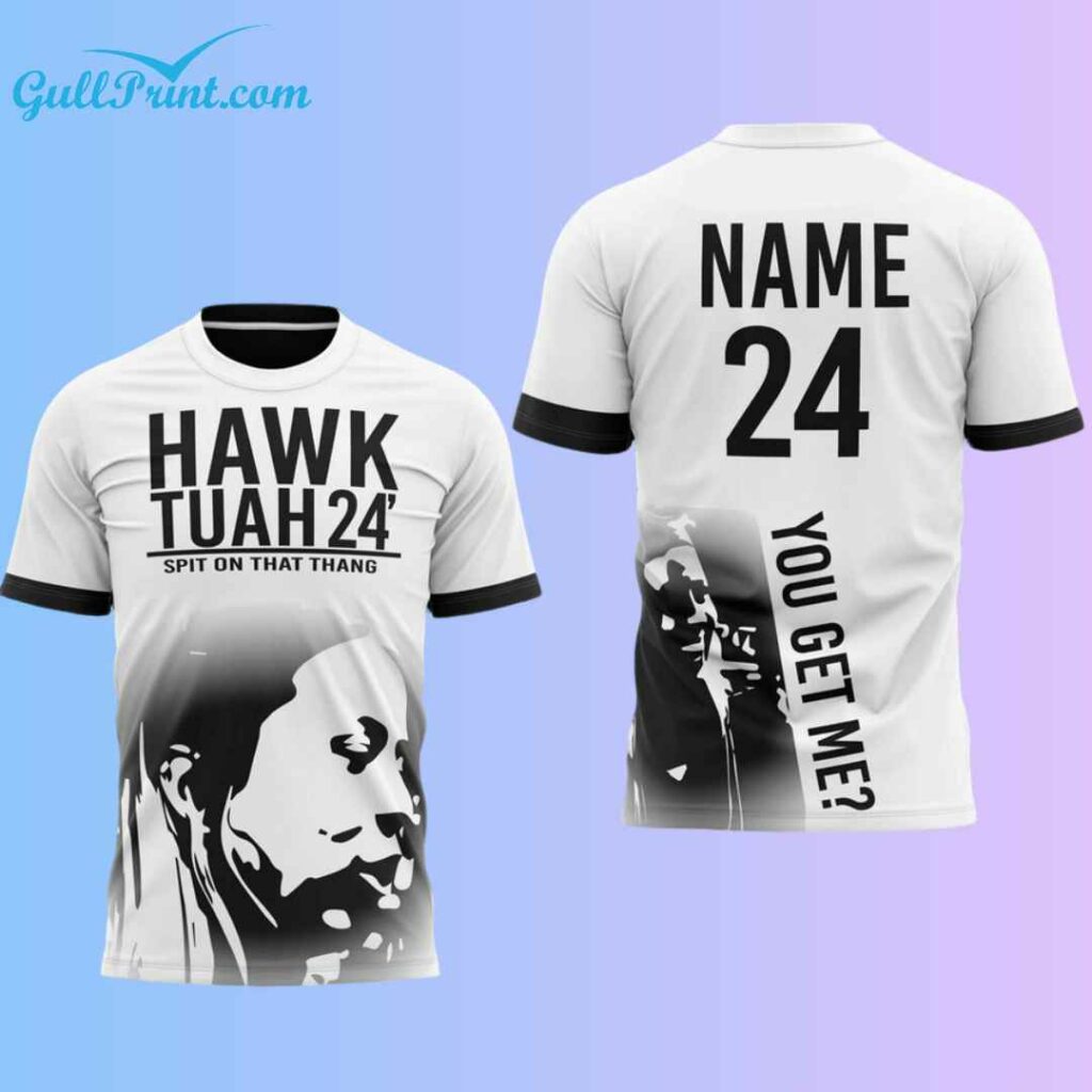 Hawk Tuah 24 Spit On That Thang Custom Jersey 2