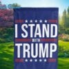 I Stand With Trump Flag