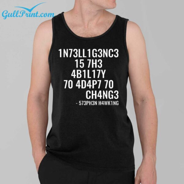 Intelligence Letters Numbers 1N73LL1G3NC3 Shirt 39