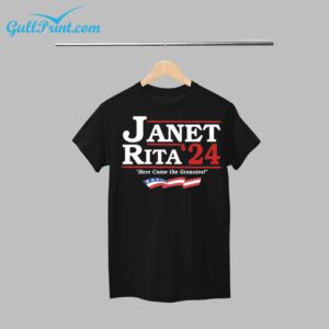Janet Rita 2024 Here Come The Grannies Shirt 1