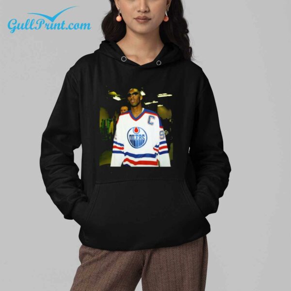 Kobe Bryant Wayne Gretzky Oilers Shirt 5