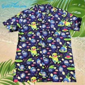 PoIiwag Pokemon Water Hawaiian Shirt