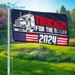 Truckers For The Outlaw 2024 Flag