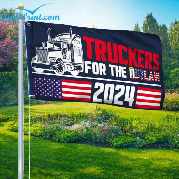 Truckers For The Outlaw 2024 Flag