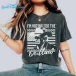 Trump I'm Voting for the Outlaw President Trump Shirt