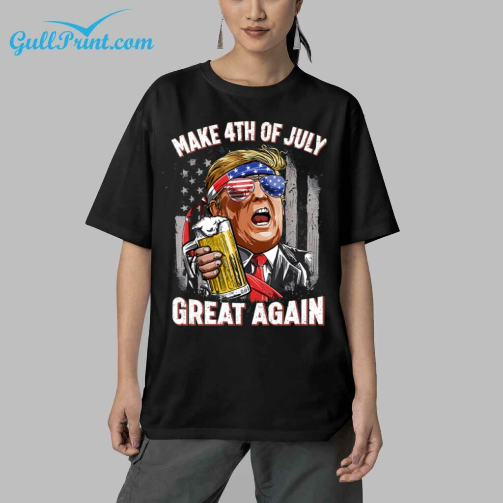 Trump Make 4th Of July Great Again Shirt 5