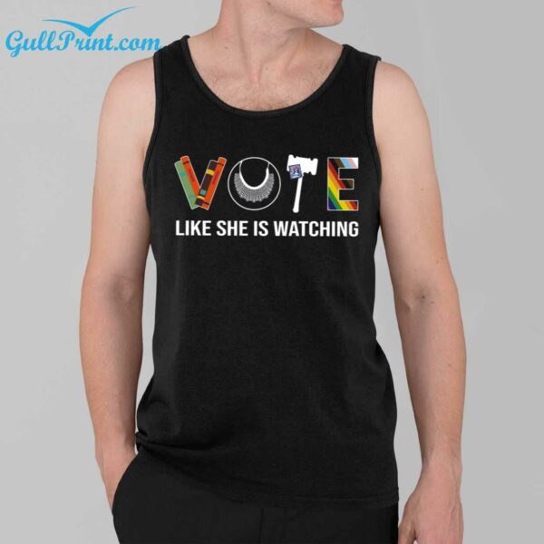 Vote Like She Is Watching Shirt 39