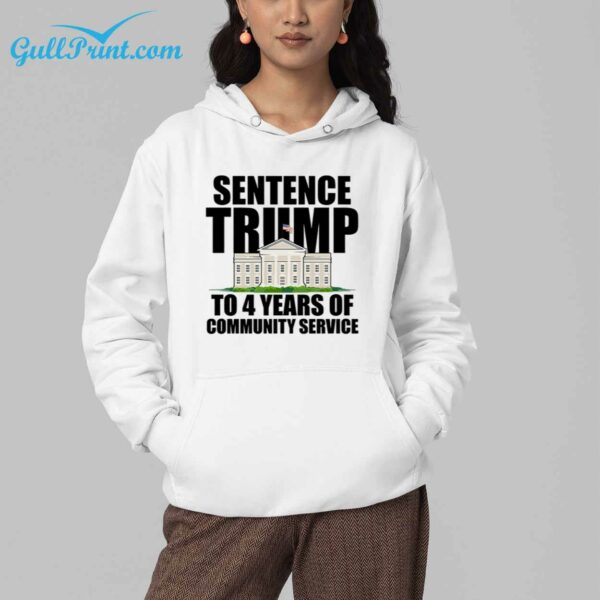 White House Sentence Trump To 4 Years Of Community Service Shirt 6