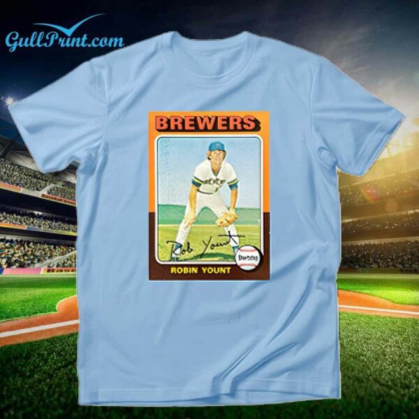 2024 Brewers Robin Yount T shirt Giveaway 2