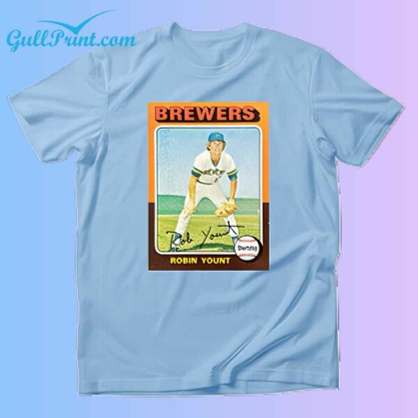 2024 Brewers Robin Yount T shirt Giveaway 3