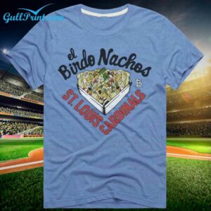 2024 Cardinals Birdo Nachos Ballpark Food Shirt 1