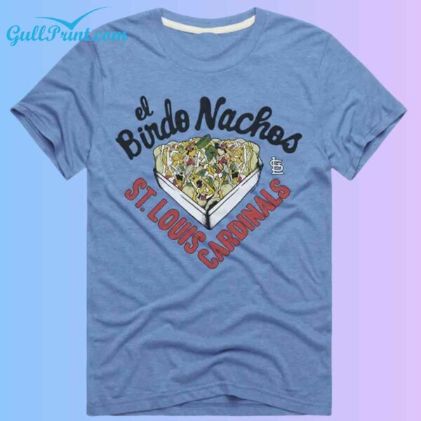 2024 Cardinals Birdo Nachos Ballpark Food Shirt 3