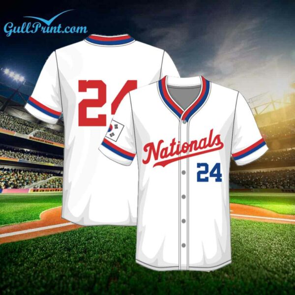 2024 Nationals Korean Heritage Day Jersey Giveaway 1