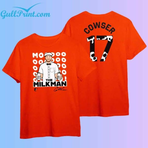 2024 Orioles Colton Cowser Milkman T Shirt Giveaway 2