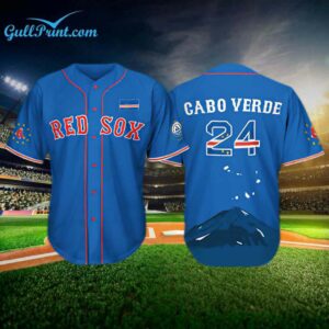 2024 Red Sox Cabo Verde Celebration Jersey Giveaway 1