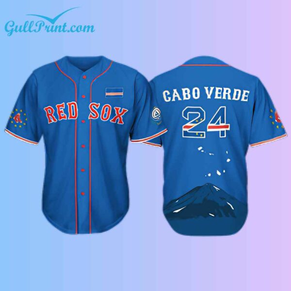 2024 Red Sox Cabo Verde Celebration Jersey Giveaway 2