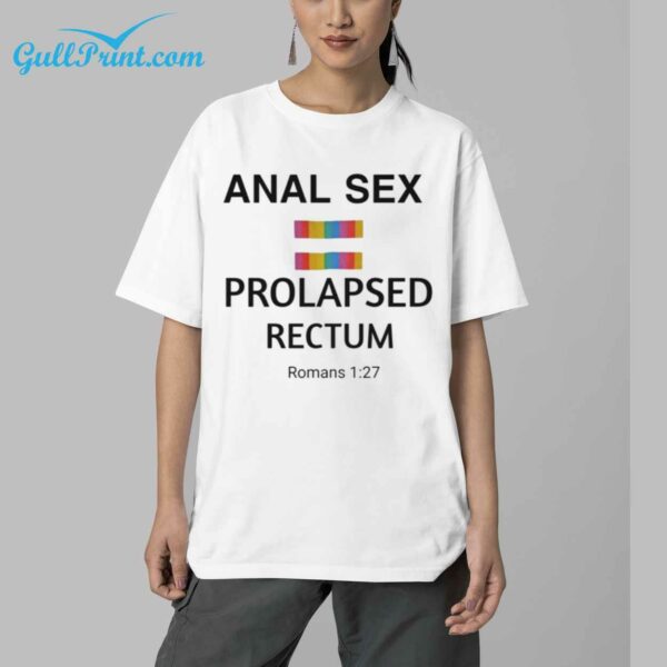 Anal Sex Prolapsed Rectum Romans 1 27 Shirt 5