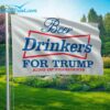 Beer Drinkers For Trump King Of Presidents Flag 1