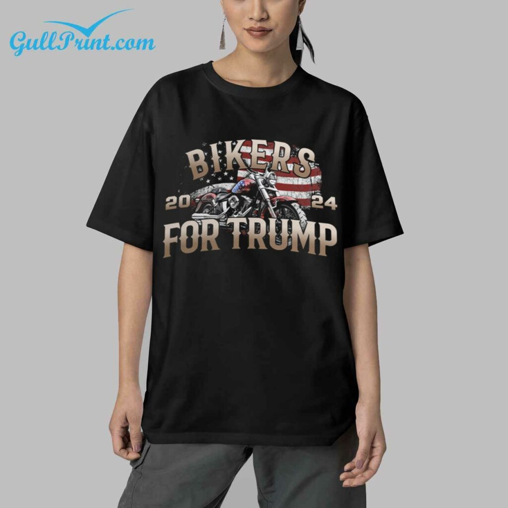 Bikers For Trump 2024 Shirt 5