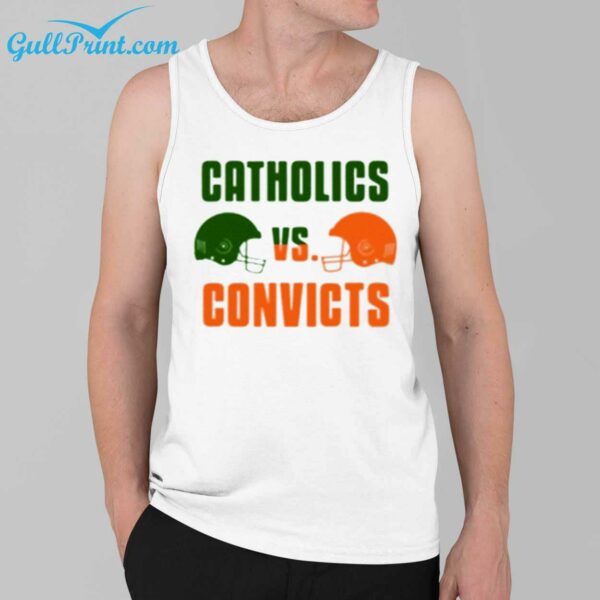 Catholics vs Convicts Shirt 3