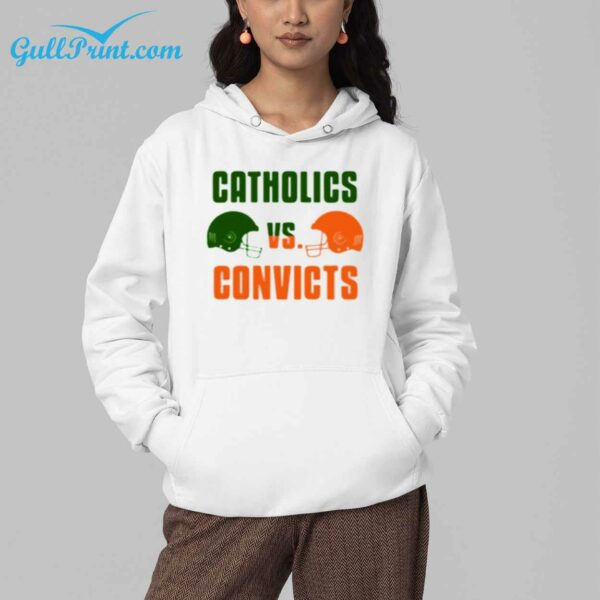 Catholics vs Convicts Shirt 4