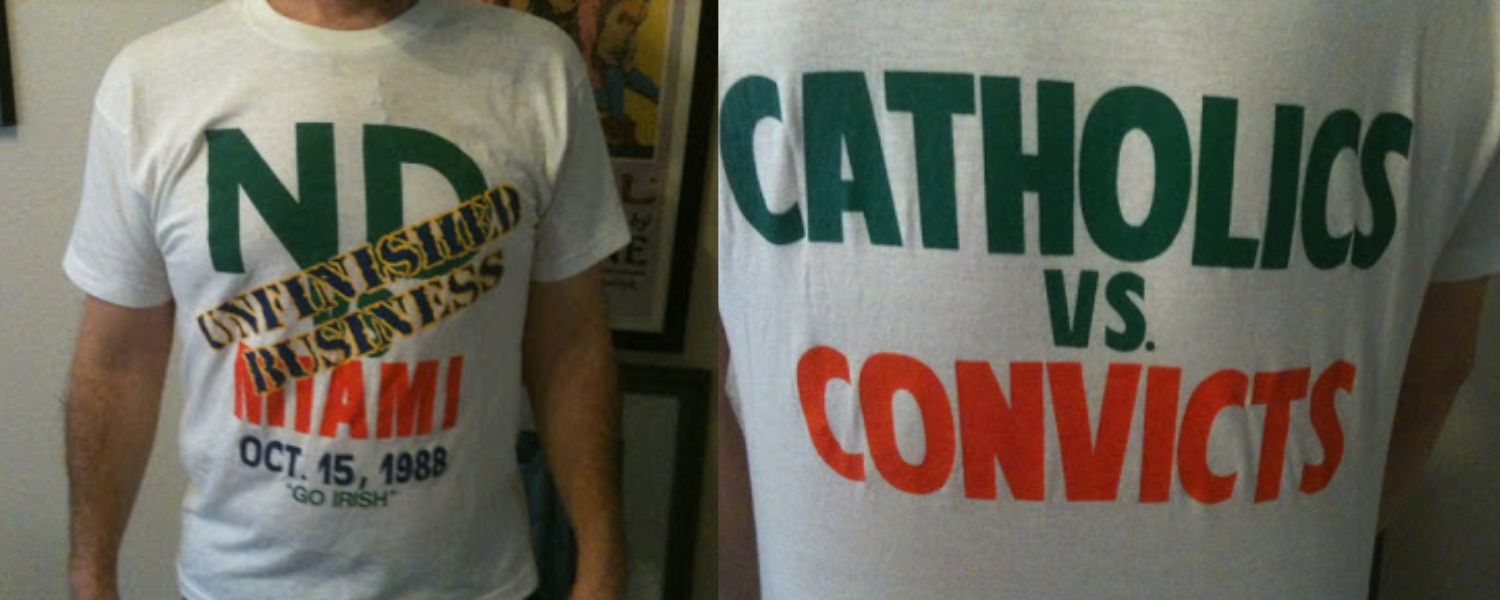 Catholics vs Convicts: The Legendary T-Shirt That Defined a 