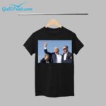 Donald Trump bloodied after rally shooting Shirt