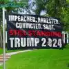 Impeached Arrested Convicted Shot Still Standing Trump 2024 Flag 2