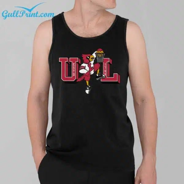 Louisville Cardinal Dunking Shirt 3